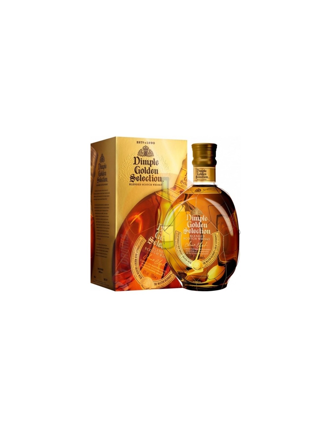Whisky Dimple Golden Selection, 0.7L, 40% alc., Scotia alcooldiscount.ro