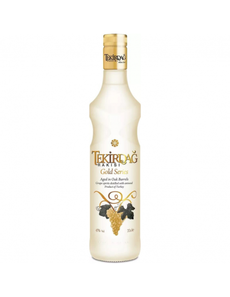 Traditional drink Tekirdag Rakisi Gold, 45% alc., 0.7L, Turkey