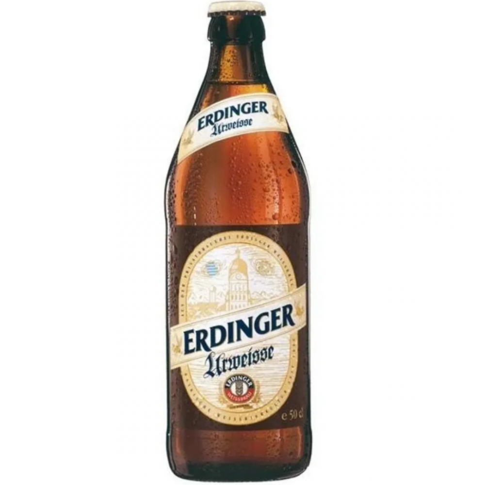Bere blonda Erdinger Urweisse, 4.9% alc., 0.5L, Germania 0.5L
