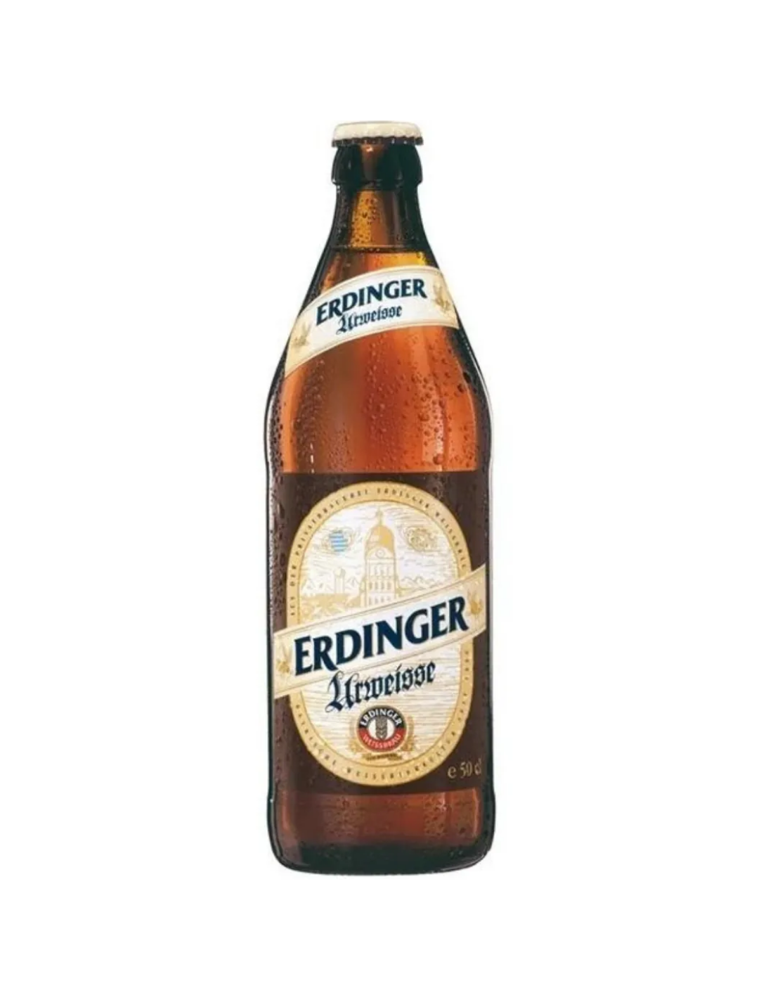 Bere blonda Erdinger Urweisse, 4.9% alc., 0.5L, Germania alcooldiscount.ro