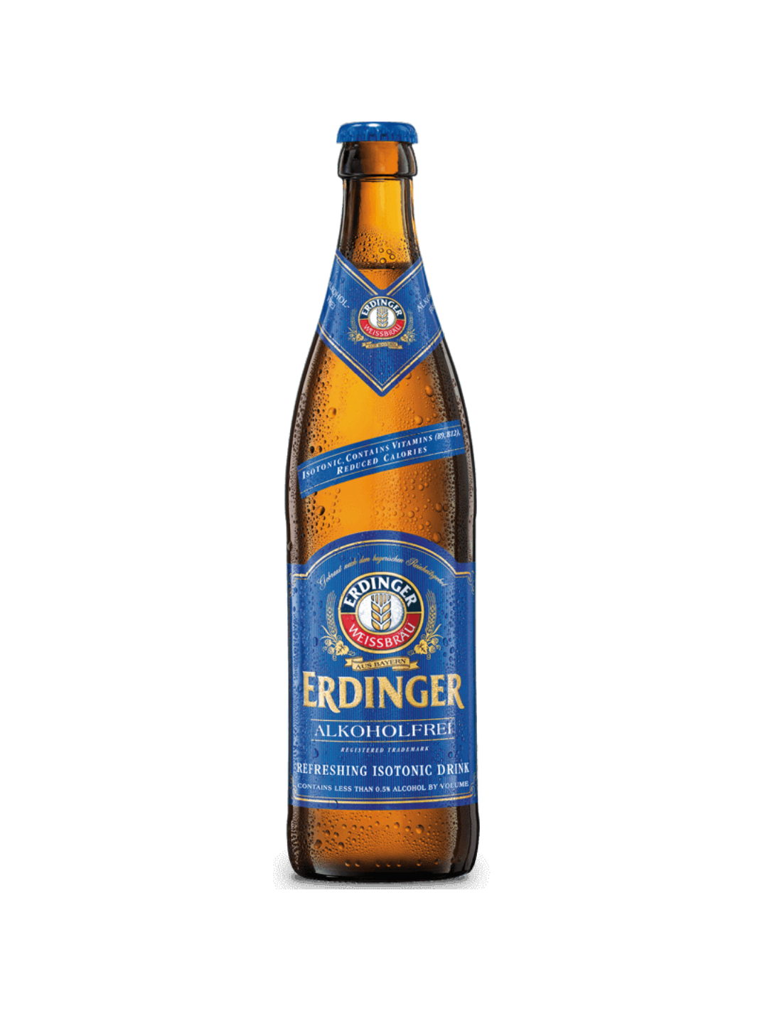 Bere blonda Erdinger fara alcool, 0.5L, sticla, Germania alcooldiscount.ro