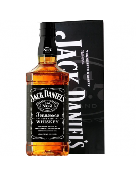 Jack Daniel's No. 7 Tin Box, 0.7L, 40% alc., USA