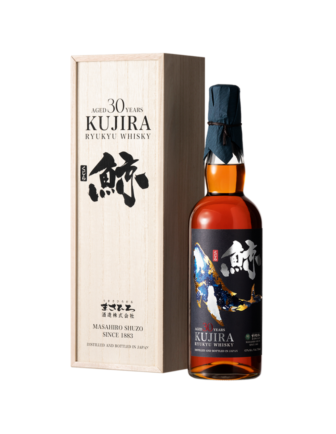 Whisky Kujira Ryukyu 30 Years, 0.7L, 43% alc., Japonia alcooldiscount.ro