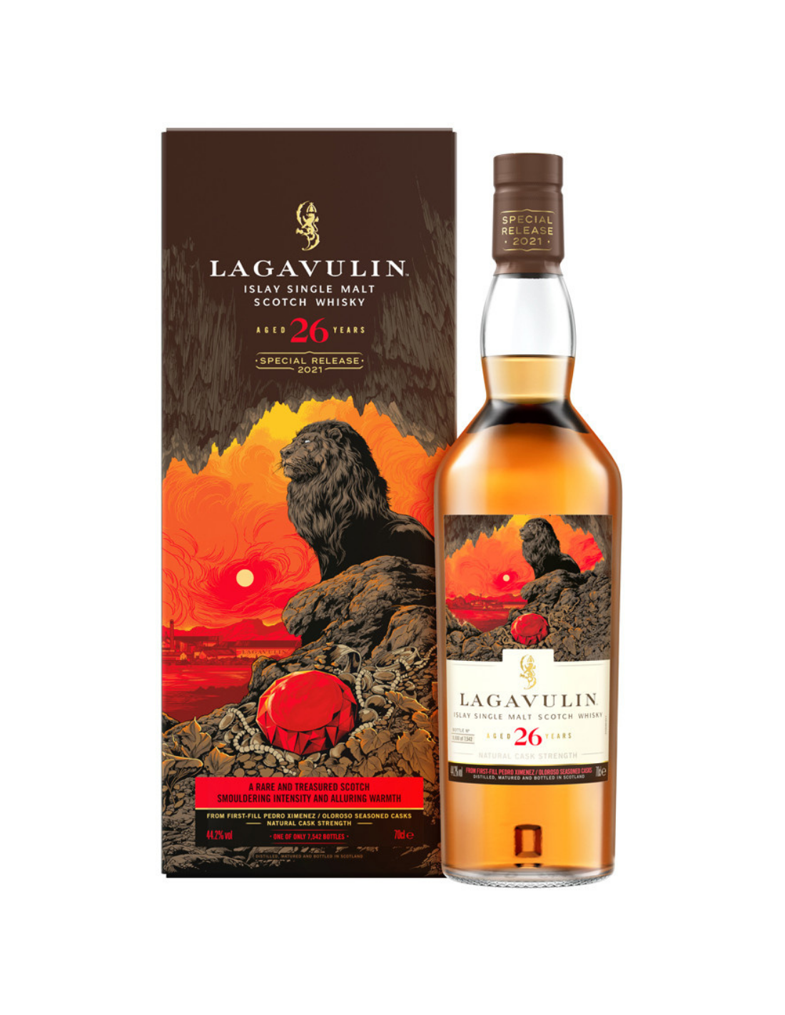 Whisky Lagavulin 26 Years Special Release 2021, 0.7L, 44.2% alc., Scotia alcooldiscount.ro