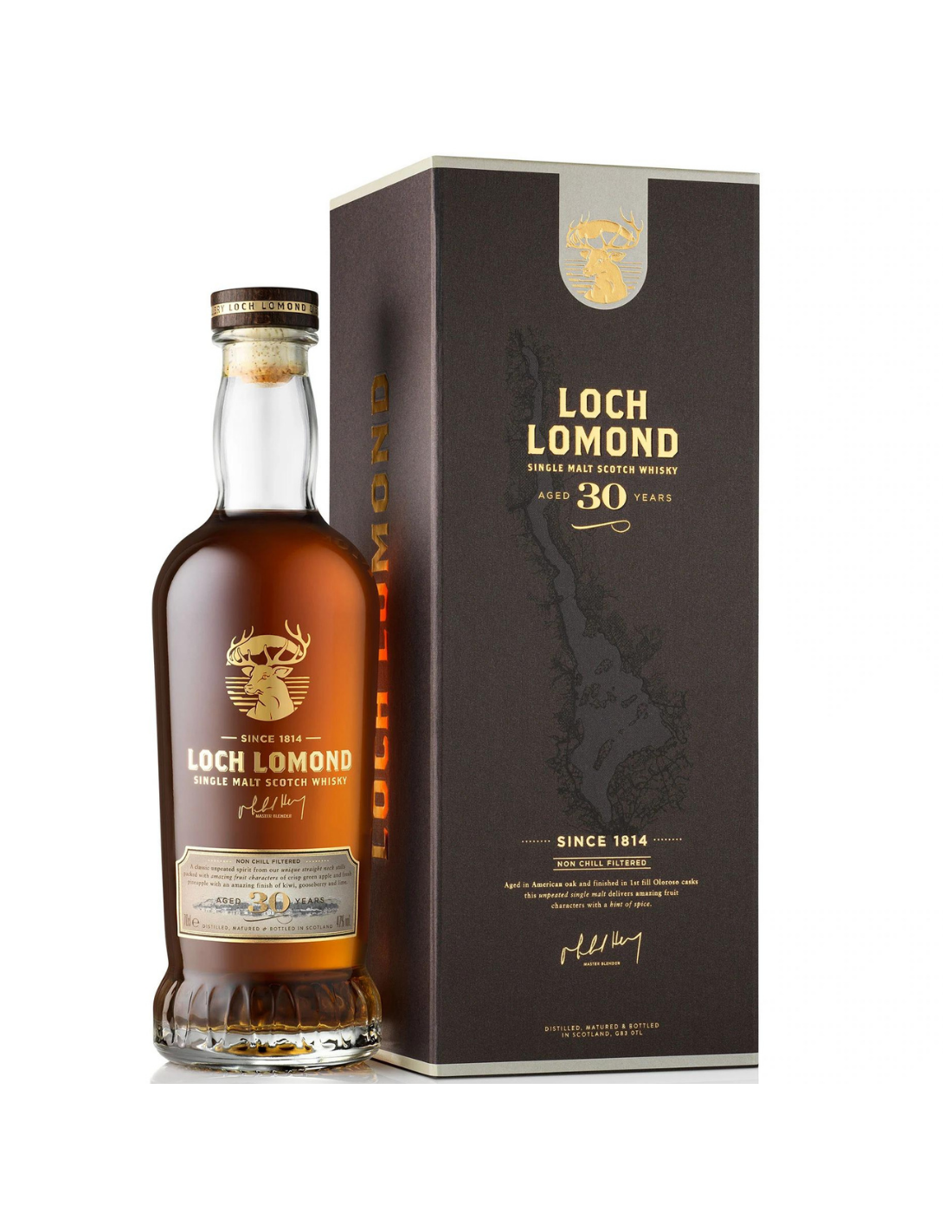 Whisky Loch Lomond 30 Years Single Malt Scotch, 0.7L, 47% alc., Scotia alcooldiscount.ro