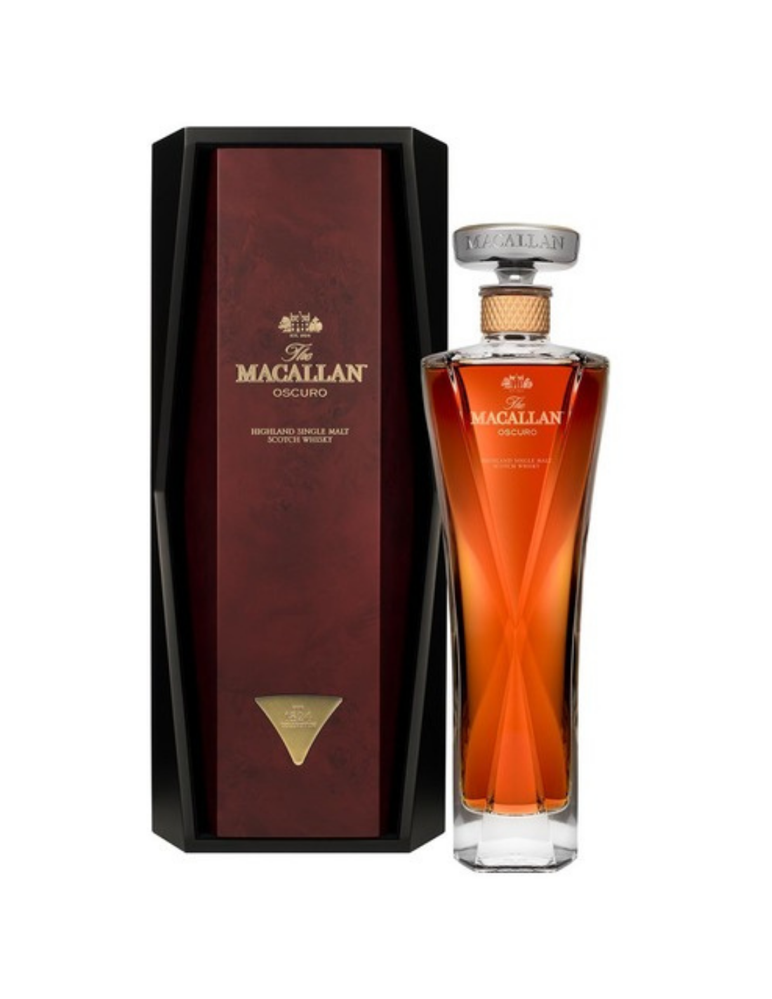 Whisky The Macallan Oscuro Single Malt Scotch, 0.7L, 46.5% alc., Scotia alcooldiscount.ro