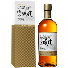 Whisky Nikka Miyagikyo Peated Single Malt 2021 Edition, 0.7L, 48% alc., Japonia