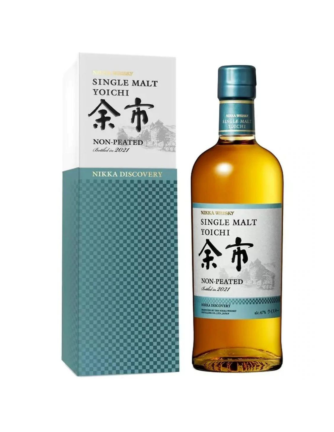 Whisky Nikka Yoichi Non-Peated Single Malt 2021 Edition, 0.7L, 47% alc., Japonia alcooldiscount.ro
