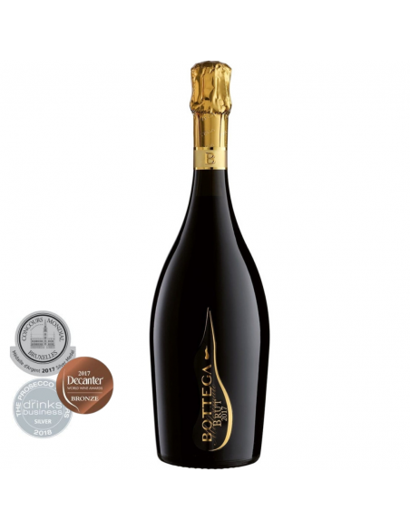 Bottega DOC Brut Prosecco Wine, 0.75L, 11% alc., Italy