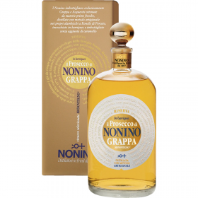 Nonino Prosecco Riserva in Barriques Grappa Traditional Drink, 41% alc., 0.7L, Italy