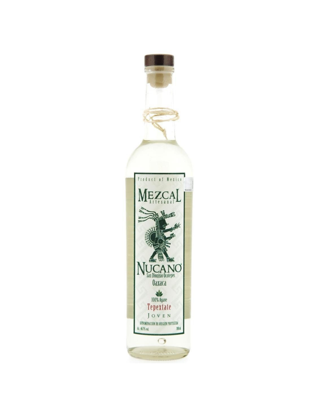 Tequila Mezcal Nucano Topextate Joven, 0.7L, 45.7% alc., Mexic alcooldiscount.ro