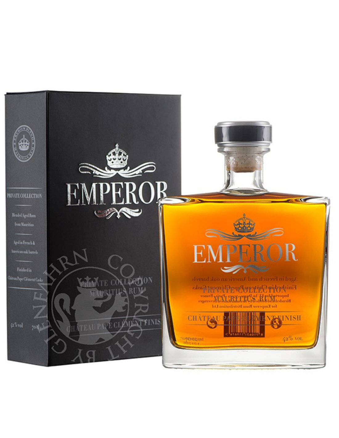 Rom Emperor Private Collection, 42% alc., 0.7L, Mauritius alcooldiscount.ro