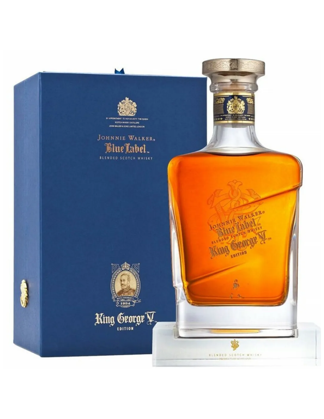 Whisky Johnnie Walker Blue Label King George V, 0.7L, 43% alc., Marea Britanie alcooldiscount.ro