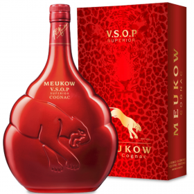 Cognac Meukow V.S.O.P Superior Red Edition, 40% alc., 0.7L