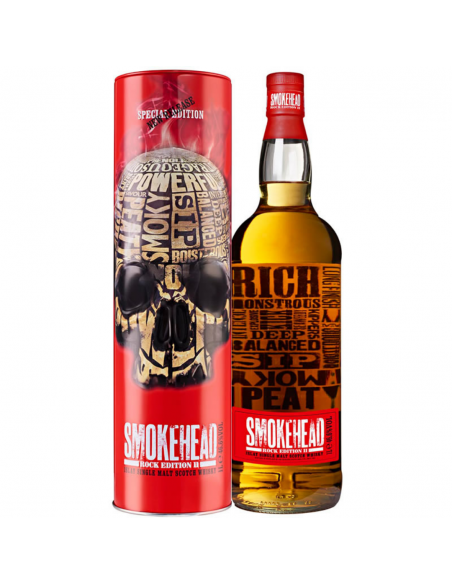 Whisky Single Malt Smokehead Rock Edition II, 46.6% alc., 1L, Scotland