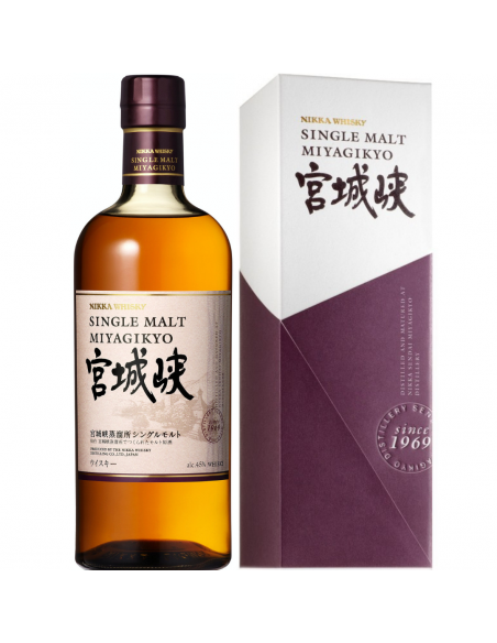 Whisky Single Malt Nikka Miyagikyo, 0.7L, 45% alc., Japonia