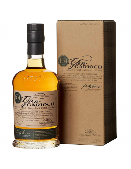 Whisky Glen Garioch Single Malt Scotch, 0.7L, 12 ani, 48% alc., Scotia