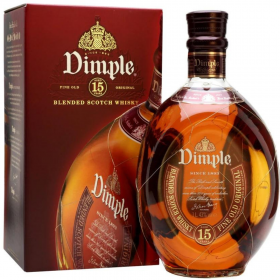 Whisky Dimple, 1L, 15 ani, 43% alc., Scotia