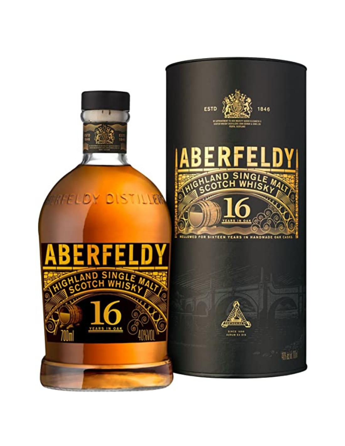 Whisky Aberfeldy, 0.7L, 16 ani, 40% alc., Scotia Aberfeldy