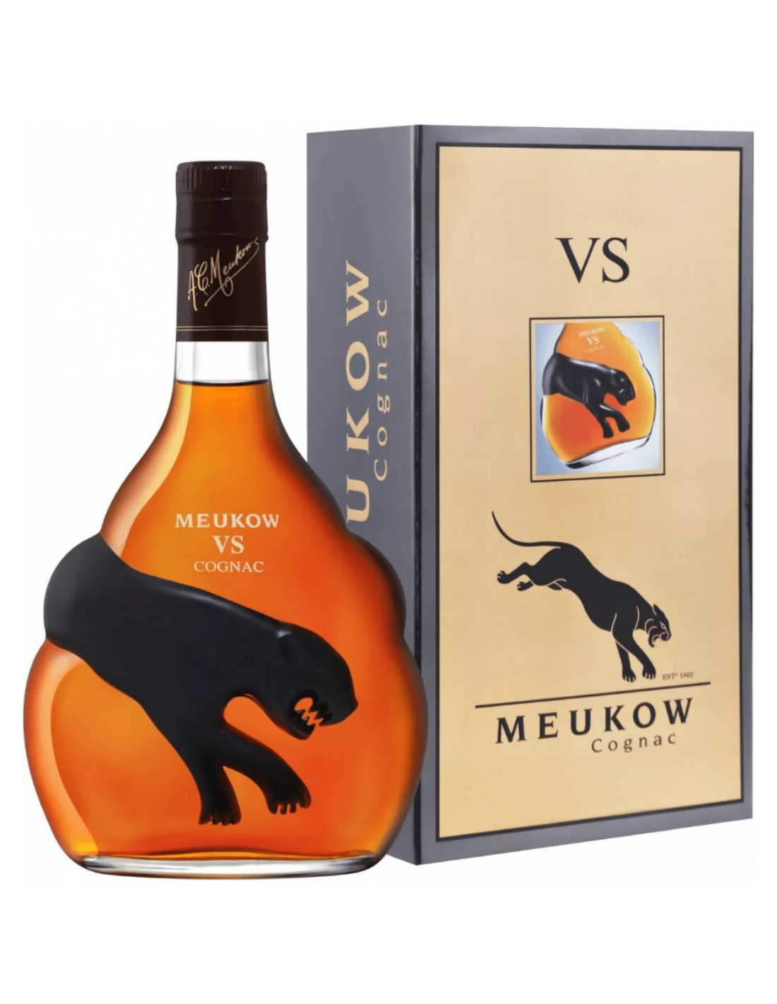 Coniac Meukow VS, 40% alc., 0.7L, Franta alcooldiscount.ro