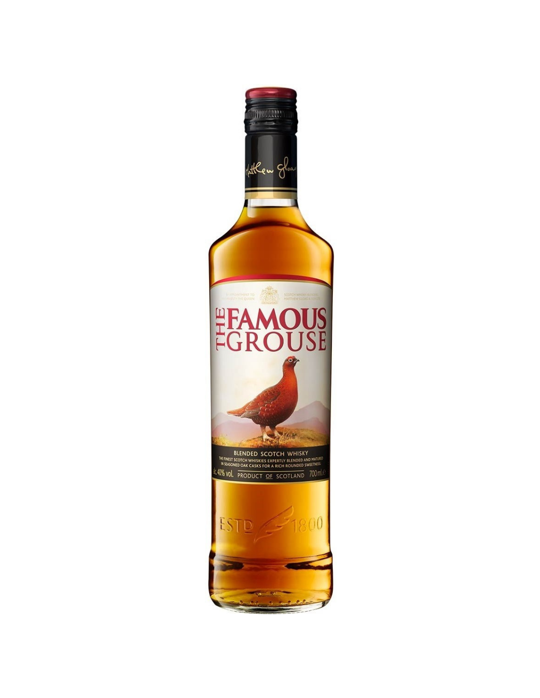 Whisky The Famous Grouse, 0.7L, 40% alc., Scotia alcooldiscount.ro