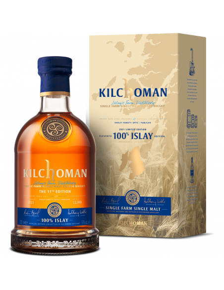 Whisky Single Malt Kilchoman 100% Islay, 50% alc., 0.7L, Scotland