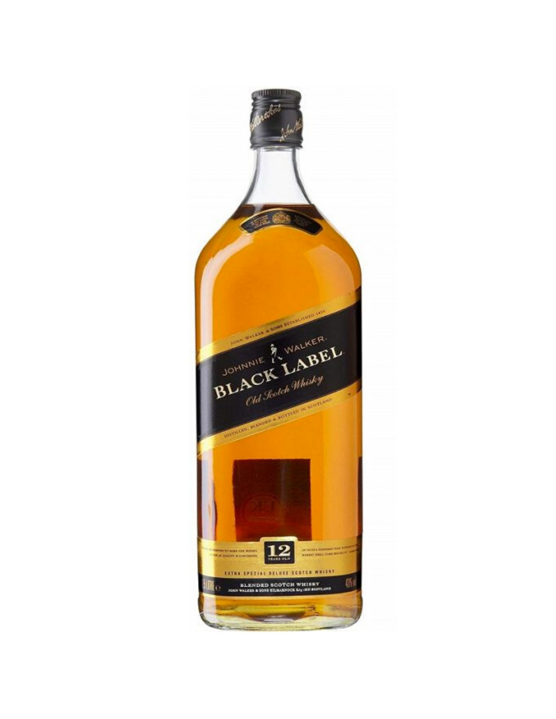 Johnnie Walker Blended Whisky Johnnie Walker Black Label 12 Years