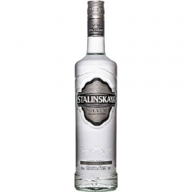 Stalinskaya Silver Vodka, 0.7L, 40% alc., Romania