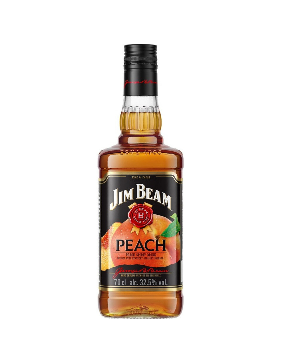 Whisky Jim Beam Peach, 0.7L, 32.5% alc., SUA alcooldiscount.ro