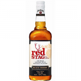 Whisky Bourbon Jim Beam Red Stag Black Cherry, 40% alc., 0.7L, USA