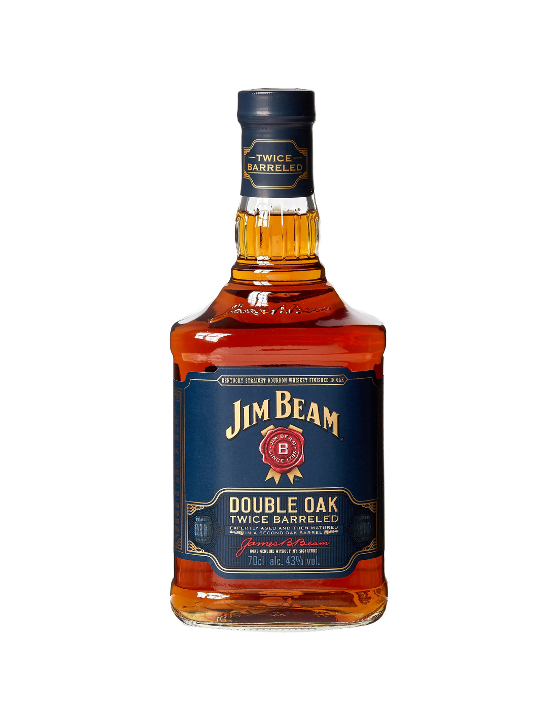 Whisky Jim Beam Double Oak, 0.7L, 43% alc., SUA alcooldiscount.ro