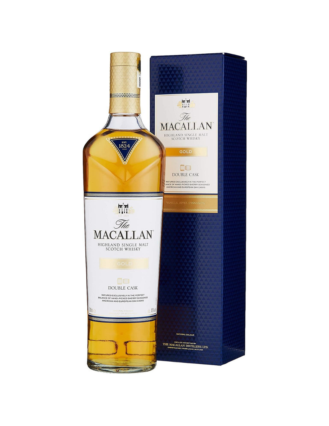 Whisky The Macallan Double Cask Gold, 0.7L, 40% alc., Scotia alcooldiscount.ro