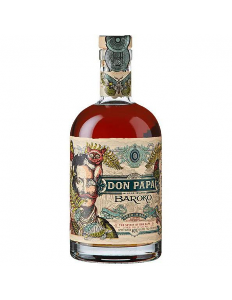 Don Papa Baroko Black Rum, 40% alc., 0.7L, Filipine
