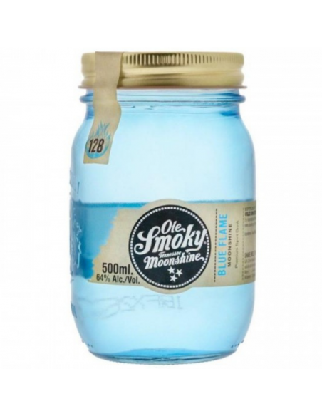 Whisky Ole Smoky Blue Flame, 0.5L, 64%, USA