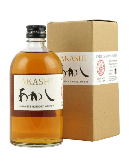 Whisky Akashi Blended White Oak, 40% alc., 0.5L, Japan