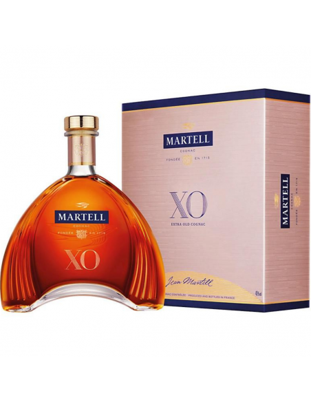 Cognac Martell XO 40% alc., 0.7L, France