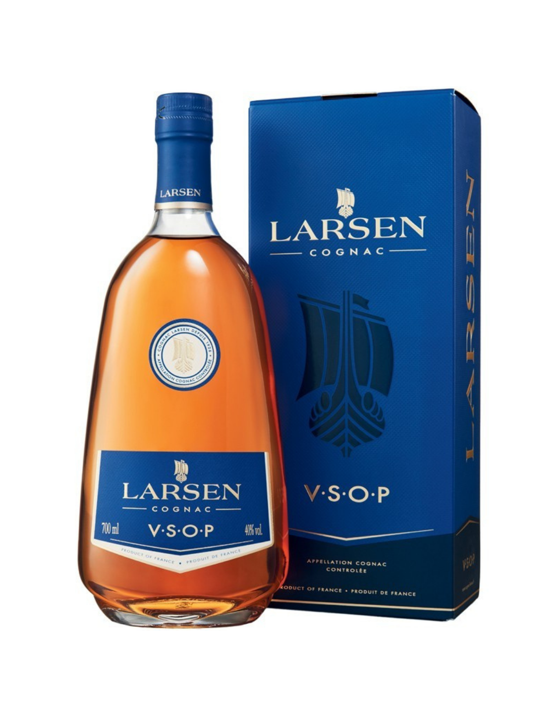 Coniac Larsen VSOP, 40% alc., 1L, Franta alcooldiscount.ro