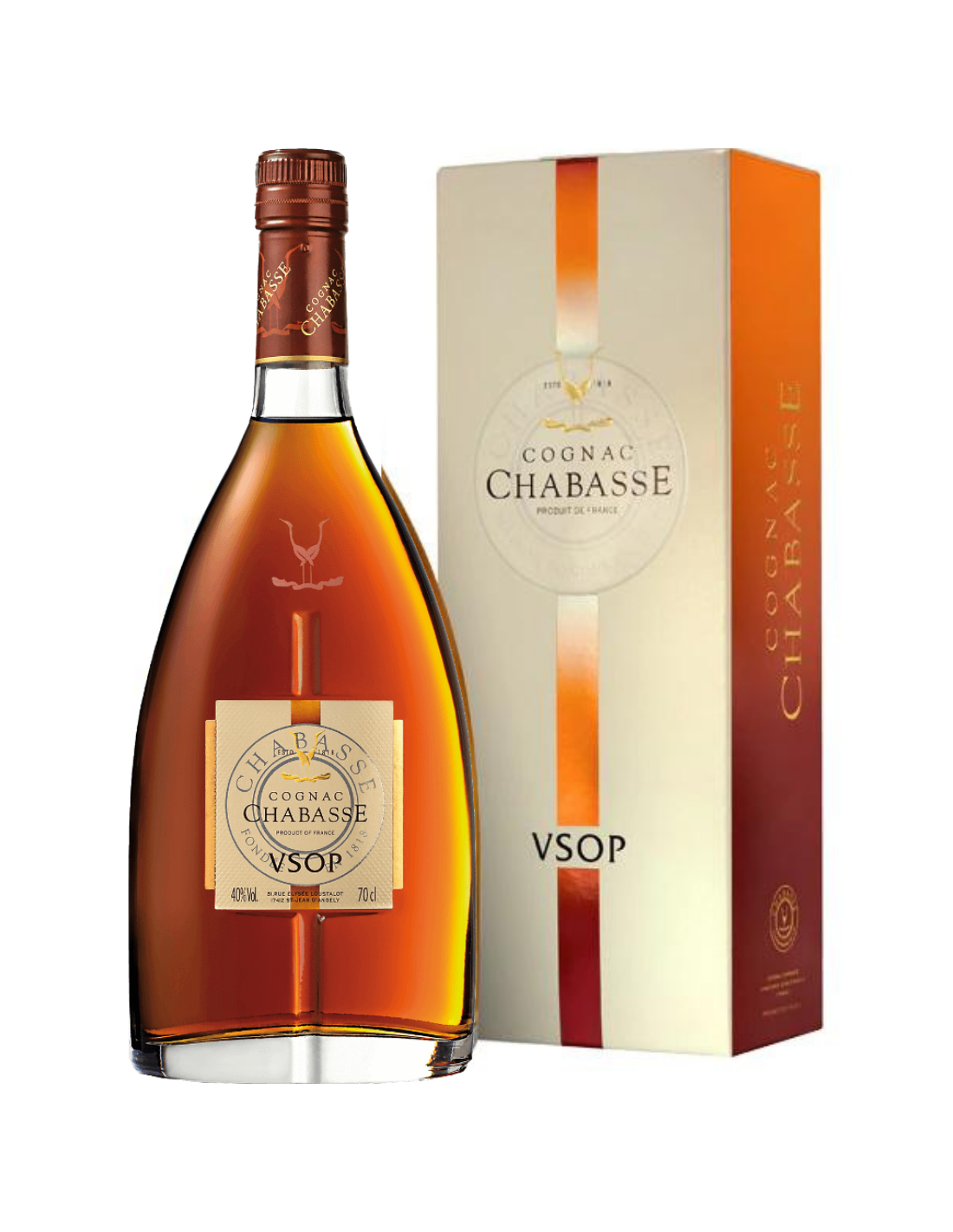 Coniac Chabasse VSOP, 40% alc., 0.7L, Franta alcooldiscount.ro