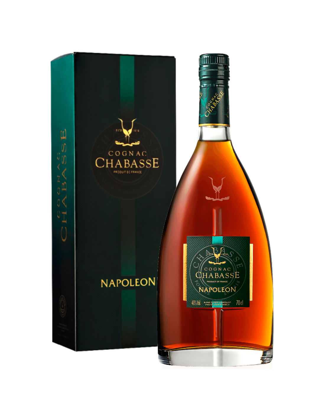 Coniac Chabasse Napoleon, 40% alc., 0.7L, Franta alcooldiscount.ro