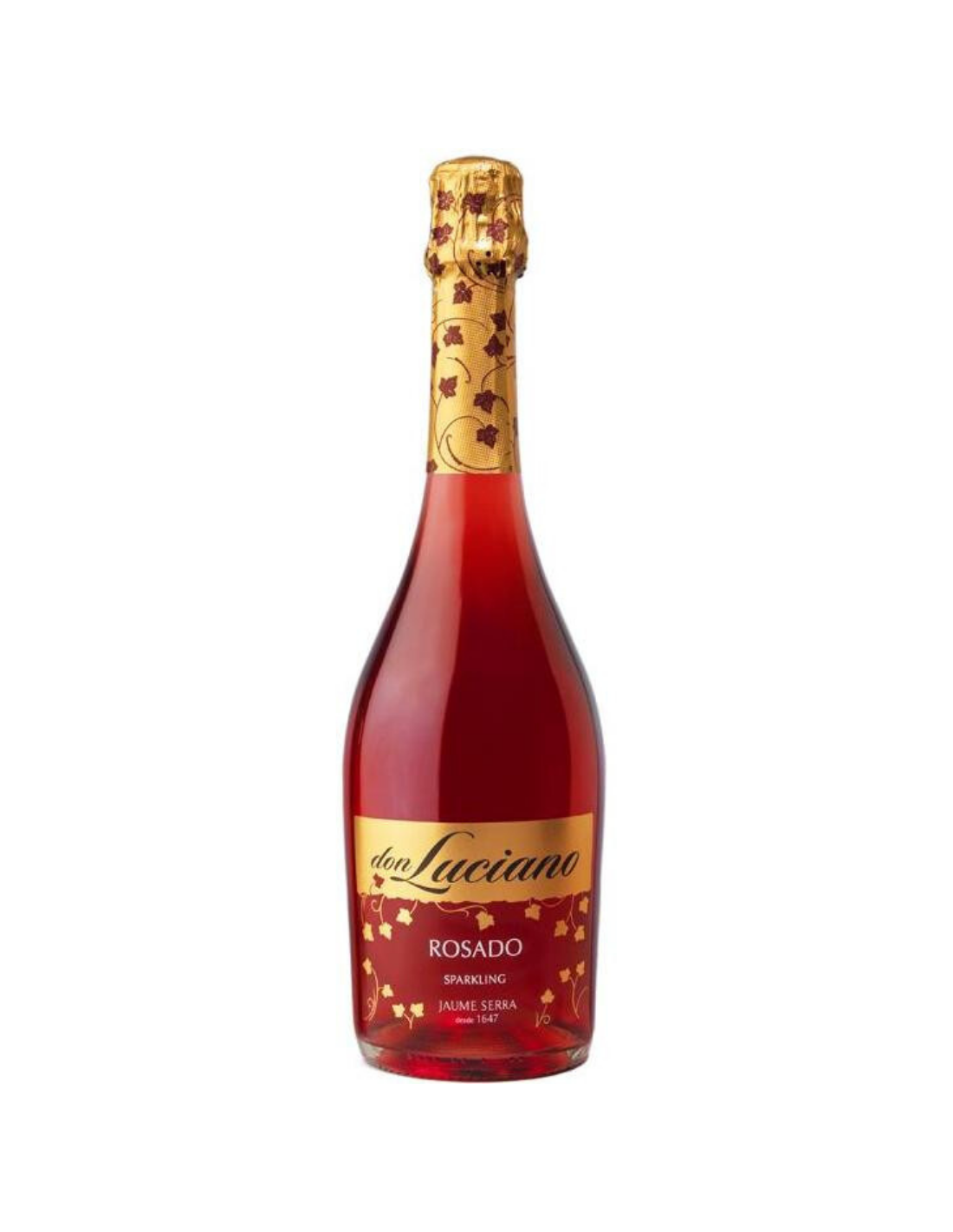 Vin spumant roze Jaume Serra Don Luciano Rosado, 0.75L, 12% alc., Spania alcooldiscount.ro