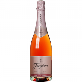 Rose sparkling wine Freixenet Premium Cava Carta Rosado, 12% alc., 0.75L, Spain