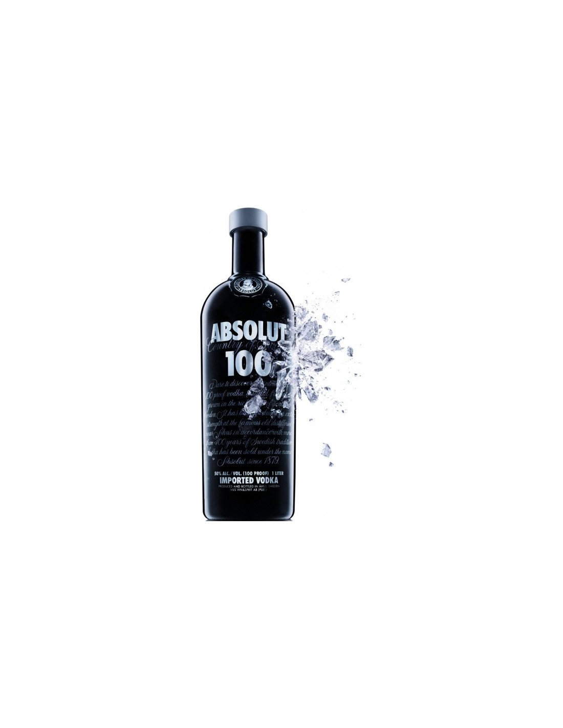 Vodca Absolut 100 0.7L, 50% alc., Suedia alcooldiscount.ro