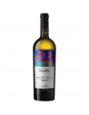 White secco wine, Feteasca Alba-Chardonnay, Purcari Vinohora Stefan Voda, 0.75L, 13.5% alc., Republic of Moldova