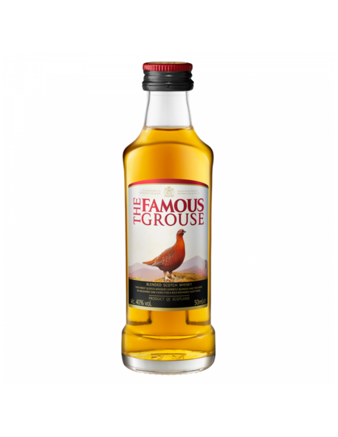 Whisky The Famous Grouse, 0.05L, 40% alc., Scotia alcooldiscount.ro