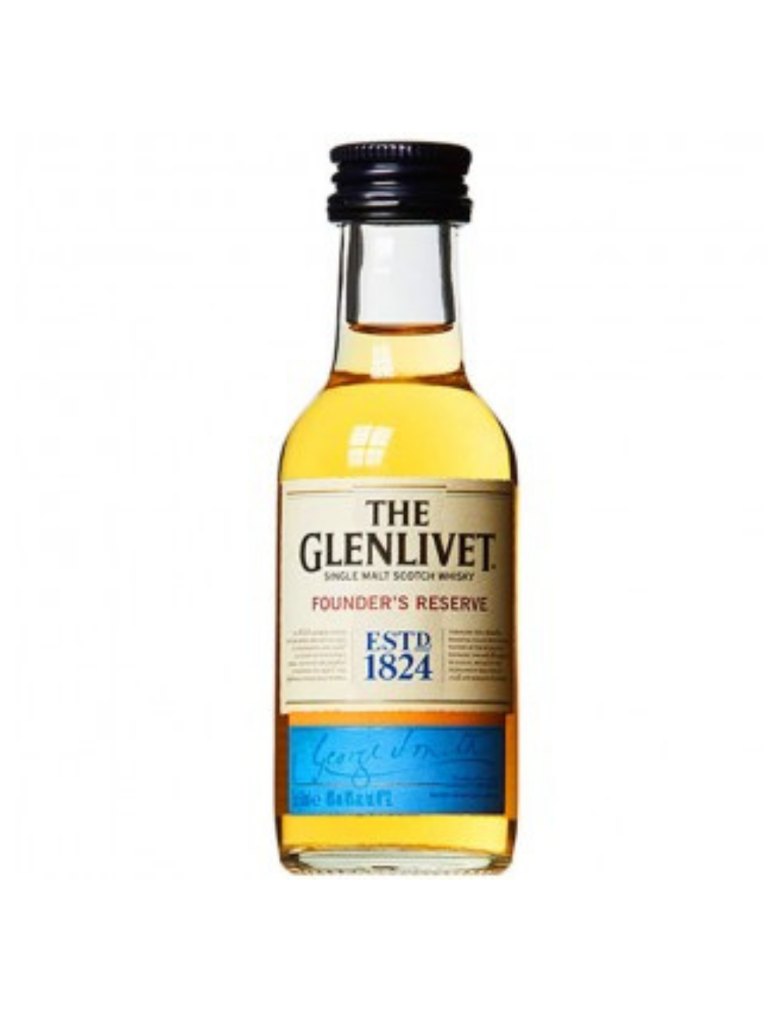Whisky The Glenlivet Founder’s Reserve, 0.05L, 40% alc., Scotia alcooldiscount.ro