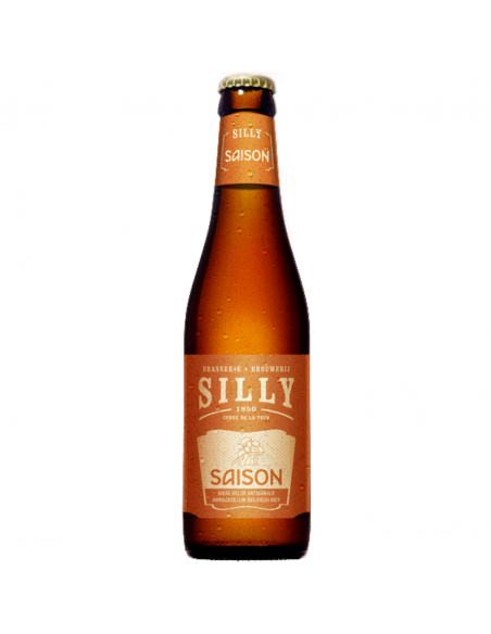 Blonde beer Silly Saison, 5% alc., 0.33L, Belgium