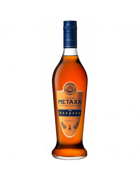 Brandy Metaxa 7*, 40% alc., 0.7L, Grecia