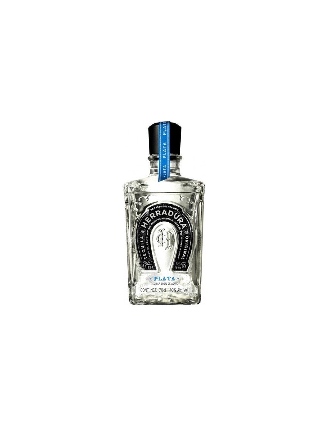 Tequila alba Herradura Plata 0.7L, 40% alc., Mexic alcooldiscount.ro