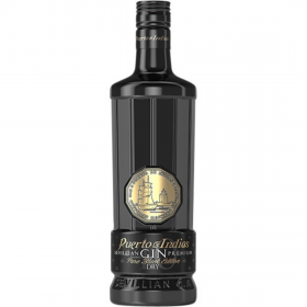 Gin Puerto De Indias Premium Black 40% alc., 0.7L, Spain
