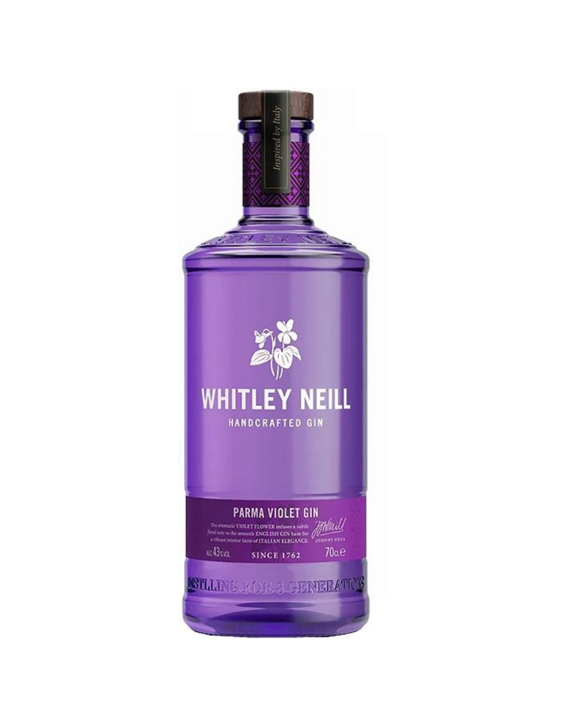 Gin Whitley Neill Parma Violet, 43% alc., 0.7L, Anglia alcooldiscount.ro